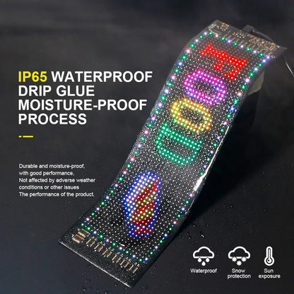 Drive Bright Customizable Car LED Display