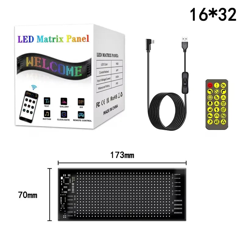 Drive Bright Customizable Car LED Display